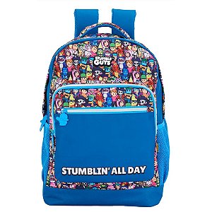 Mochila De Costas Escolar Stumble Guys College Xeryus 15642