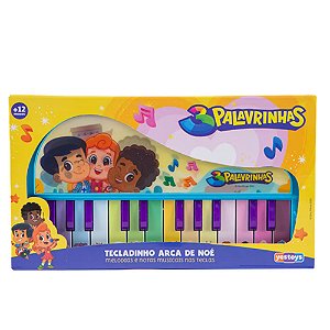 3 Palavrinhas Tecladinho Arca De Noé Yestoys