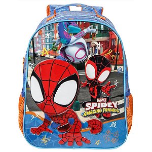 Mochila De Costas 14 Spidey E Amigos X1 Xeryus 15003