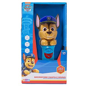 Patrulha Canina Microfone Canta E Grava Yestoys