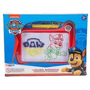 Patrulha Canina Lousa Mágica Pequena Chase Yestoys