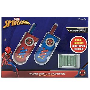 Rádio Comunicadores Homem Aranha Marvel Candide