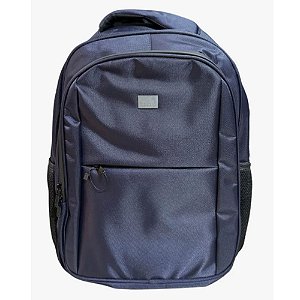 Mochila Azul Marinho Nylon Sem Rodinha Ogochi