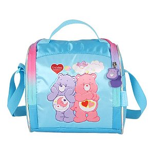 Lancheira Térmica Escolar Ursinhos Carinhosos Azul Luxcel