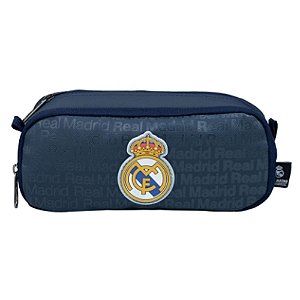 Estojo Duplo Esportivo Escolar P02 Real Madrid Xeryus 16692