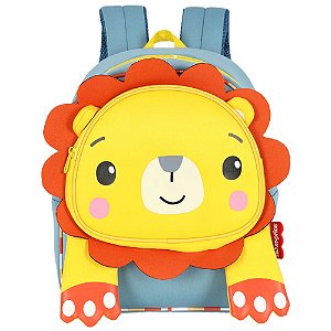 Mochila De Costas Escolar Leãozinho Fisher Price Luxcel