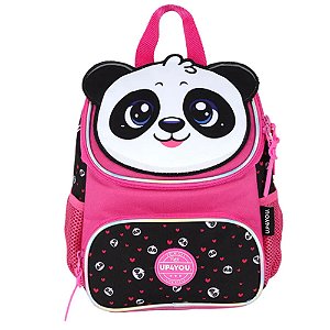 Lancheira Térmica Escolar Panda Preto Petit Up4You