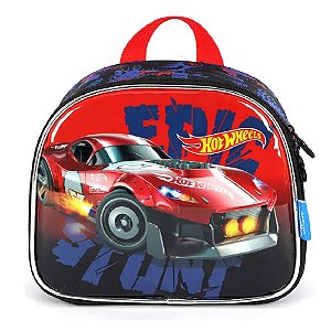 Lancheira Térmica Hotwheels Vermelho Luxcel