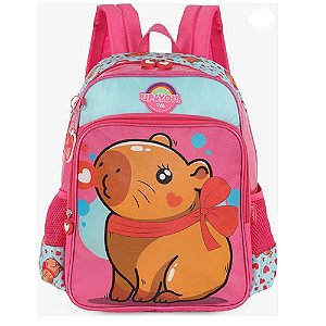 Mochila Capivara Pink Glitter Up4you