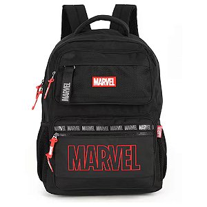 Mochila Marvel Preto Luxcel