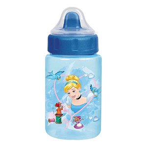 Copo De Transição Valvula 340ml Princesas Cinderela Dermiwil