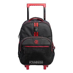 Mochila De Rodinha Escolar Flamengo S Xeryus 16360