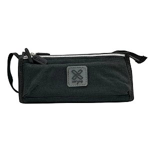 Estojo Escolar Triplo Preto Backpack  Xeryus  14157