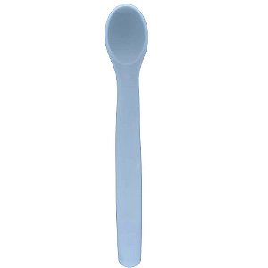 Buba Colher Flexível Em Silicone Azul