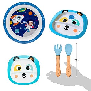 Kit Rotina Divertida Alimentação e Introdução Alimentar Bebê Buba