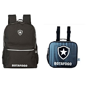 Kit Mochila e Lancheira Escolar Botafogo Xeryus