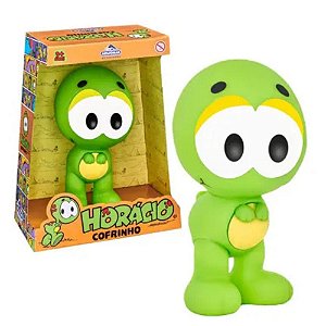 Boneco Horácio Cofrinho Porta Notas e Moedas Turma da Mônica