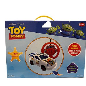Carrinho De Controle Remoto Turbo Abre Portas Toy Story Candide