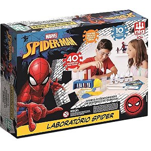 Brinquedo Laboratório Spider 4154  Nig Brinquedos