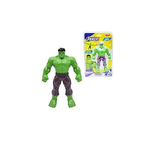 Boneco Hulk Elástico Vingadores Marvel Toyng