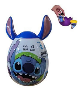 Brinquedo Ovo Surpresa Stitch Disney Cotiplás