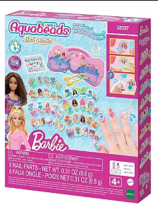 Aquabeads Nail Studio Barbie Design Unhas  Epoch