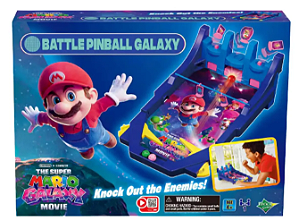 Brinquedo Battle Galaxy Pinball Super Mario Epoch