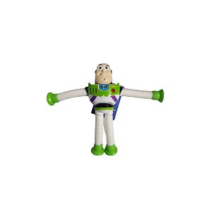 Toy Story Buzz Lightyear Personagem Flexivel Esticadinho Toyng