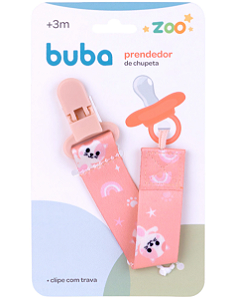 Prendedor De Chupeta Buba Zoo Gato