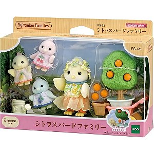 FAMILIA DOS PÁSSAROS CÍTRICOS EPOCH   Sylvanian Families