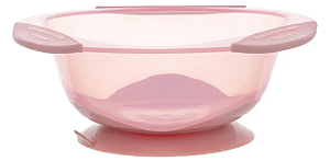 Pratinho Bowl Buba Rosa Com Ventosa