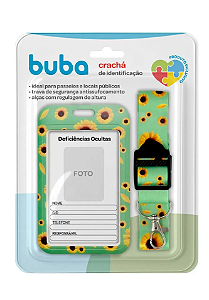 Crachá De Identificação Deficiencias Ocultas Buba
