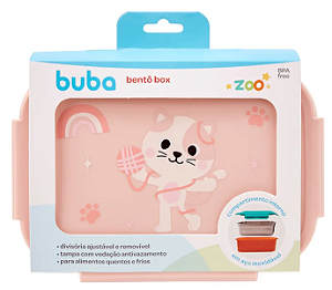 Lancheira Bento Box Buba Gato