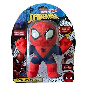 Boneco de Ação Flexível Toyng Stika Marvel Homem-Aranha