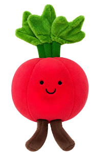 Pelúcia Hortifruti  Rabanete BBR Toys