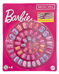 Kit Unhas 48 Peças Barbie Toyng