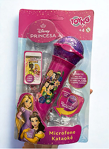 Microfone Princesas  Amplificador com Cabo Para Conectar