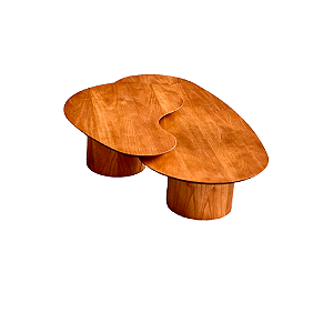 Conjunto Mesa de Centro Orgânica
