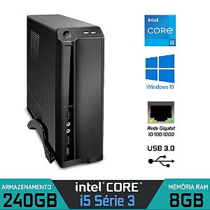 CPU - INTEL CORE I3 3.3GHZ /MEMÓRIA 4GB/DDR3 /SSD 1TB /FONTE 200W