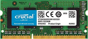 Memória 8GB DDR3L 1600MHz CT102464BF160B Crucial Sodimm