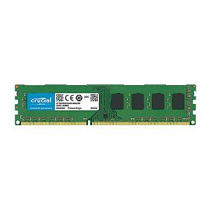 Memória 8GB DDR3L 1600MHz CT102464BD160B Crucial Udimm