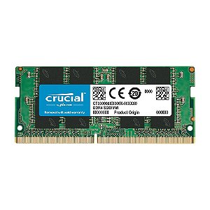 Memória 16GB DDR4 3200MHz CT16G4SFD832A Crucial Sodimm p/ Notebook