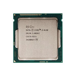 Processador Intel Core i3 4160 3.60GHz 3MB CM8064601483644 LGA 1151 TRAY S/ COOLER