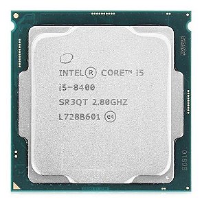 Processador Intel Core i5-8400 4.0Ghz 9Mb CM8068403358811 LGA 1151 Six Core Intel TRAY S/ COOLER