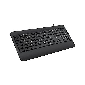 Teclado usb multimídia kb-M100Bk C3Tech Preto