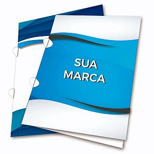 PASTA COM ORELHA PERSONALIZADAS - ( 50 unidades )  220x310mm
