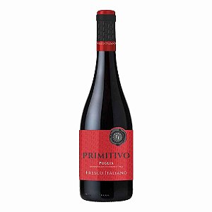 Vinho Italiano Primitivo Fresco Puglia 750ml