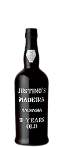 Vinho Sobremesa Justinos Madeira Malmsey 10 Anos Doce - 375ml