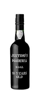 Vinho Sobremesa Justinos Madeira Boal 10 Anos Meio Seco - 375ml