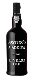 Vinho Sobremesa Justinos Madeira Boal 10 Anos Meio Doce - 750ml